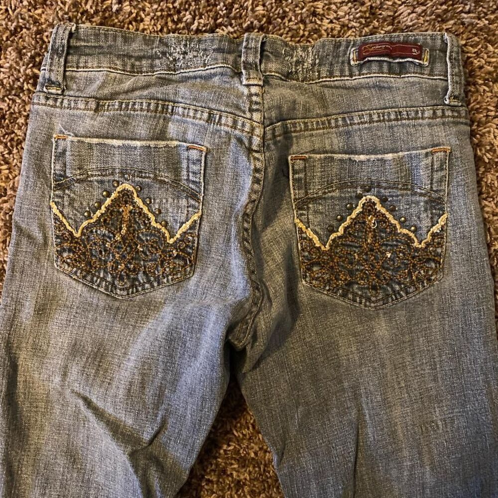 Y2K grey jeans size‎ 3